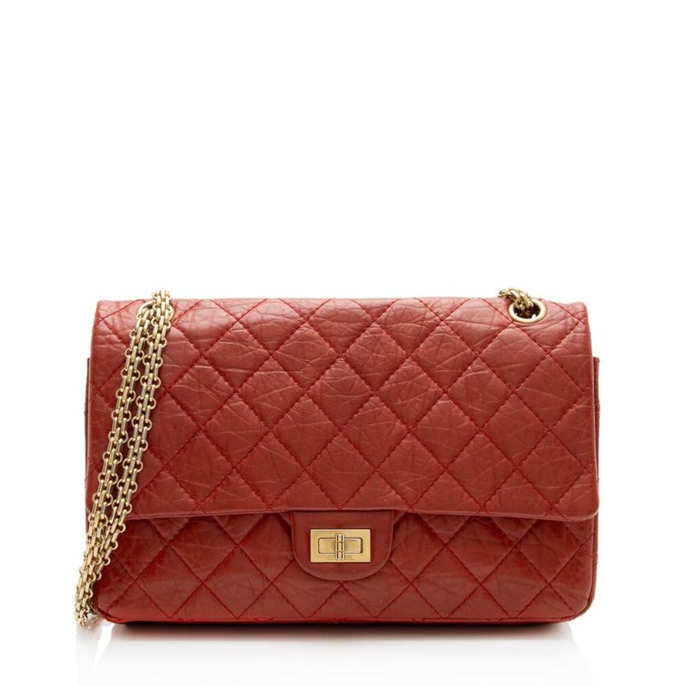 Chanel Aged Calfskin Reissue 226 Double Flap Bag